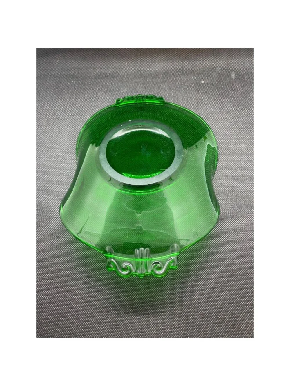 Emerald Green Double Handled Tray